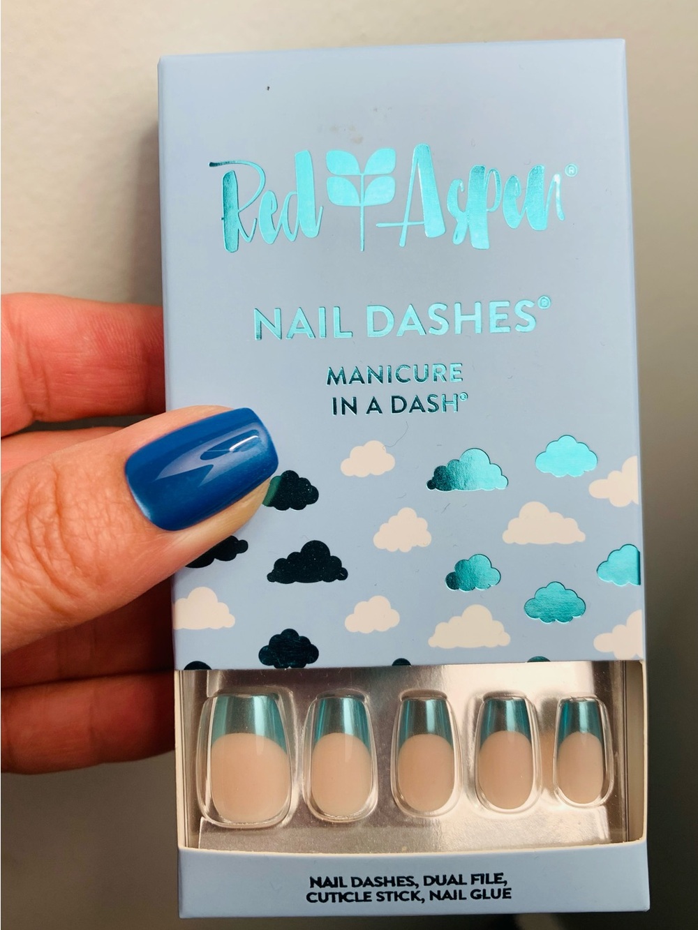 Red Aspen Nail Dashes